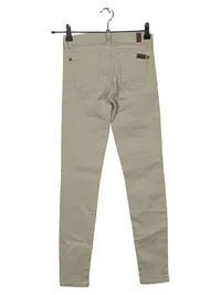 7 For All Mankind Damen Jeans Skinny Fit Beige Gr. 34 W26 4
