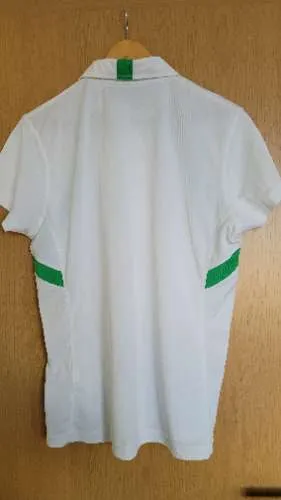 Slazenger Damen Poloshirt Sport Tennis Weiß Grün Gr. XXL