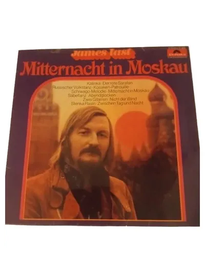 James Last Mitternacht in Moskau Vinyl LP Album Polydor Schlager Instrumental