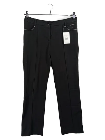 Bruno Banani Damen Stoffhose Schwarz Gr. 40 W31 L30 Business Klassisch