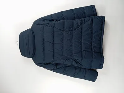 SOCCX Damen Steppjacke Winterjacke Blau Gr. 38 M Stickerei Casual