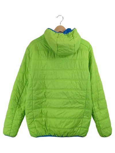 NORDCAP Steppjacke Herren Grün Gr. 38 Kapuze Outdoor