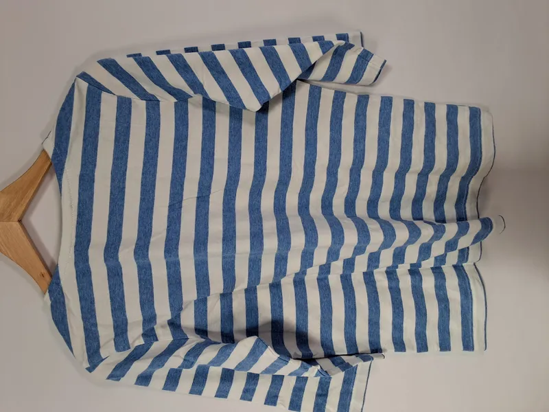Collection L Damen Pullover Gr. 42 XL Blau Gestreift Maritim 3, 4-Arm 3