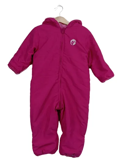 Impidimpi Schneeanzug Kinder Mädchen Pink Winteroverall Gr. 74