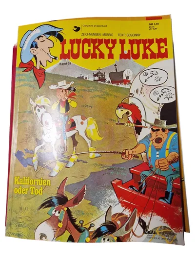 Lucky Luke Comic Band 39 Kalifornien oder Tod Morris Goscinny Ehapa