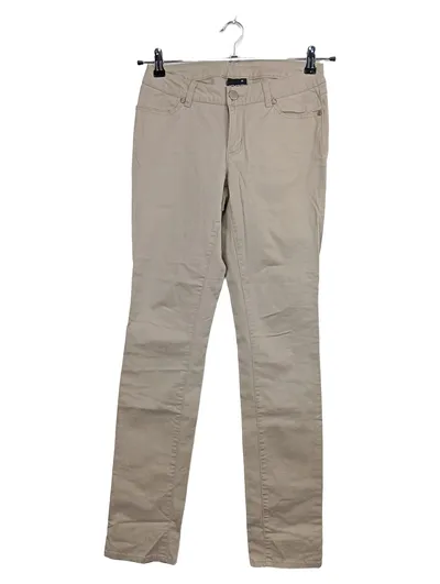 1982 Damen Stoffhose Beige Gr. 36 Casual Baumwolle