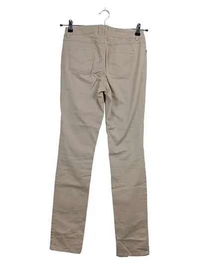 1982 Damen Stoffhose Beige Gr. 36 Casual Baumwolle