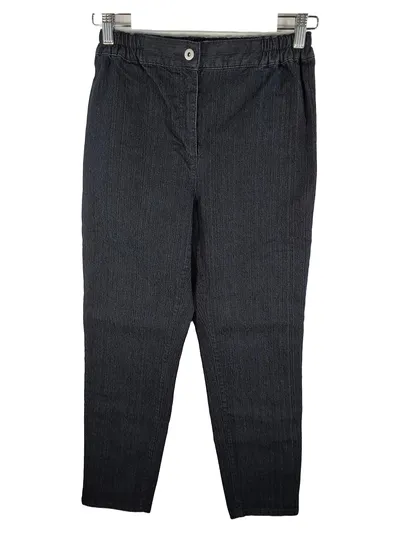 Fair Lady Jeans Regular Fit Damen Gr. K 19 Schwarz Casual Schlupfhose