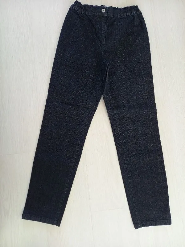 Fair Lady Jeans Regular Fit Damen Gr. K 19 Schwarz Casual Schlupfhose 3