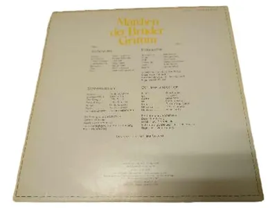 Arche Literatur Verlag Märchen Grimm Vinyl LP Aschenputtel Schneewittchen DDR