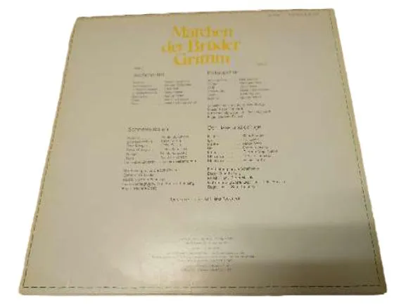 Arche Literatur Verlag Märchen Grimm Vinyl LP Aschenputtel Schneewittchen DDR 2