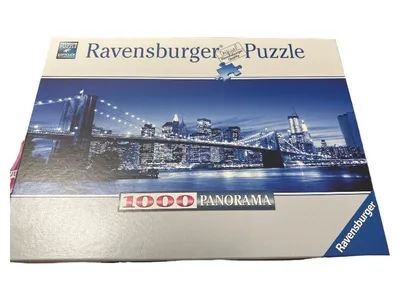 Ravensburger Puzzle 1000 Teile Panorama New York Brooklyn Bridge Skyline