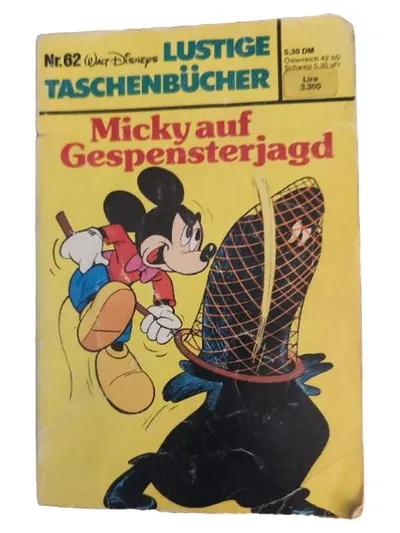 Lustige Taschenbücher Nr. 62 Walt Disney Micky auf Gespensterjagd Comic