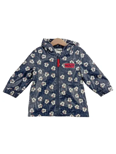 Disney Regenjacke Mickey Mouse Blau Gr. 86 Kapuze
