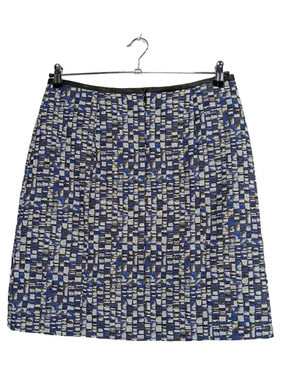 HUGO BOSS A-Linienrock Damen Gr. 40 L Mehrfarbig Geometrisch Elegant