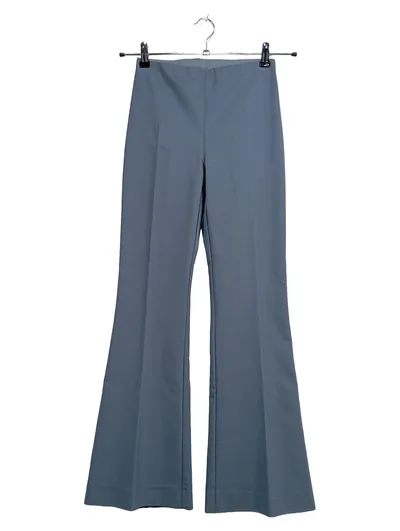 Patrizia Pepe Damen Stoffhose Schlaghose Blau Größe 38 Elegant
