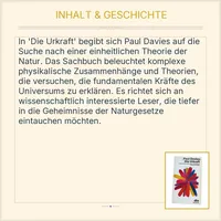 Paul Davies Die Urkraft Theorie der Natur dtv Sachbuch Wissenschaft 3