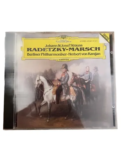 CD Radetzky-Marsch Strauss Karajan Berliner Philharmoniker Deutsche Grammophon