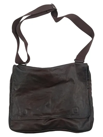 Longchamp Umhängetasche Leder Braun Damen Casual Alltag