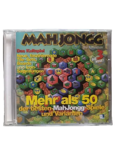 Mah Jongg Die Kollektion 3 PC CD-ROM Kultspiel über 50 Spiele Varianten