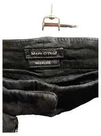 Marc O'Polo Stoffhose Damen Gr. 40 Grau Blumenmuster LAXA Casual 2