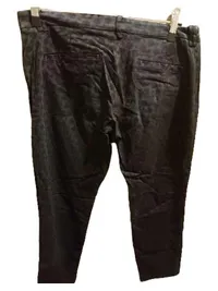 Marc O'Polo Stoffhose Damen Gr. 40 Grau Blumenmuster LAXA Casual 3
