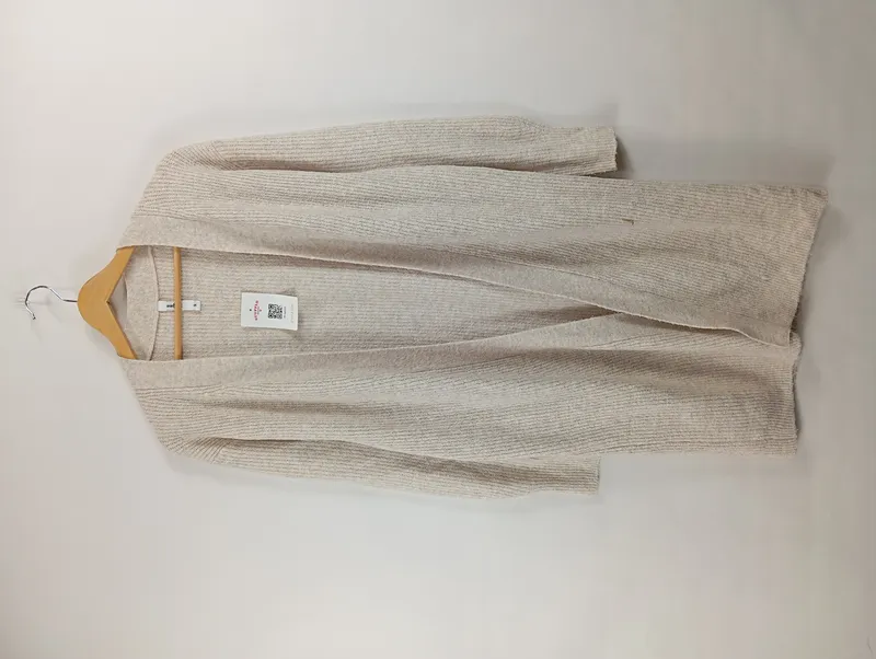 ever.me Damen Strickjacke Cardigan Gr. 36 Beige Casual Rippstrick 2