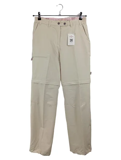 TCM Nature Trail Damen Zip-Off Outdoorhose Beige Gr. 38 W29 M