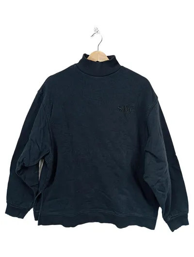 Superdry Damen Pullover Sweatshirt Schwarz Gr. 38 M Casual Baumwolle
