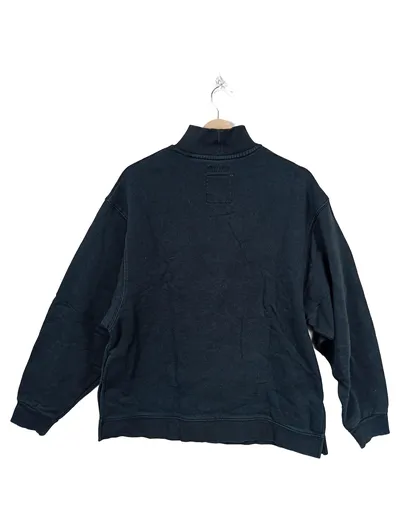 Superdry Damen Pullover Sweatshirt Schwarz Gr. 38 M Casual Baumwolle