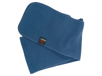 Polartec Fleece Schal Blau 140x20 cm Outdoor Winterschal