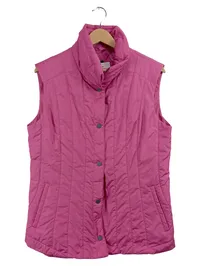 Barbara Lebek Steppweste Damen Pink Gr. 40 L Casual Gesteppt 1
