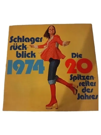 Schlagerrückblick 1974 Die 20 Spitzenreiter des Jahres Vinyl LP Album