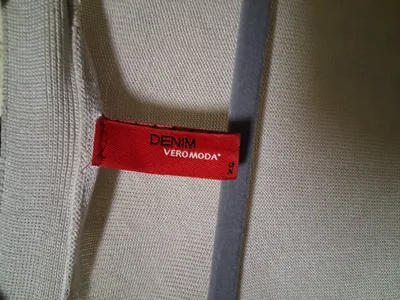 VERO MODA Damen Strickjacke Cardigan Langarm Beige Gr. XS 34