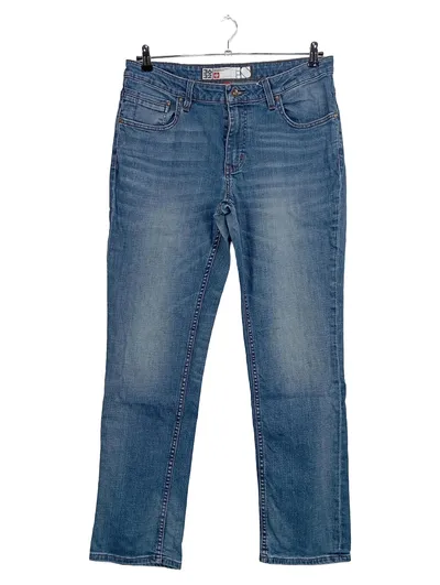 Engelbert Strauss Jeans Straight Leg Herren Blau Gr. 52 W36 L32 Workwear