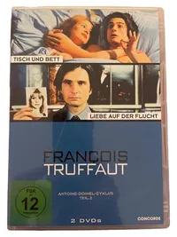 Francois Truffaut Tisch und Bett Liebe auf der Flucht Drama 2 DVDs Concorde 1