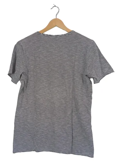 Closed Damen T-Shirt Ringelshirt Gestreift Brusttasche Weiß Gr. 38