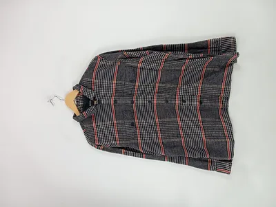 HUGO BOSS Freizeithemd Herren Gr. 52 XL Mehrfarbig Kariert Langarm Baumwolle