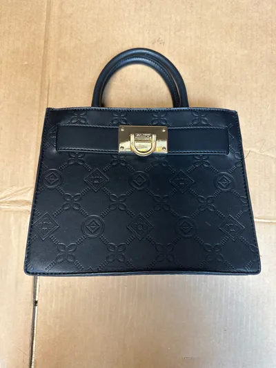 Aldo Damen Henkeltasche Handtasche Leder Schwarz Elegant inkl. Geldbörse