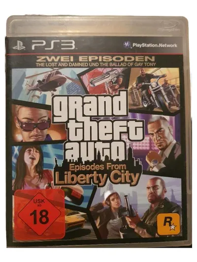 GTA Grand Theft Auto Episodes From Liberty City PS3 Rockstar Games