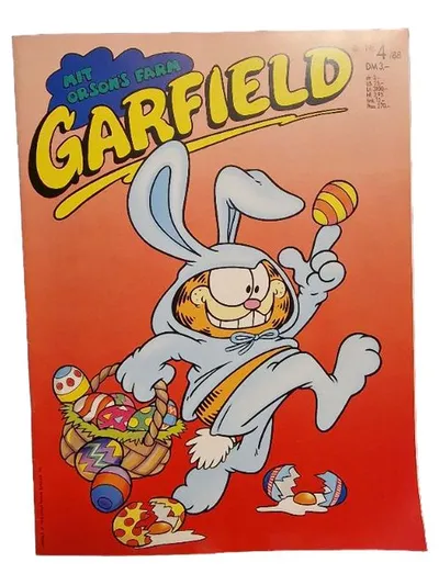 Garfield Comic Heft Nr. 4, 88 Jim Davis Ostern Orson's Farm