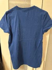 Levi's Damen T-Shirt Logo Print Blau Gr. XS Baumwolle Casual 2
