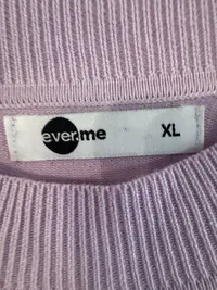 ever.me Damen Pullover Kurzarm Basic Lila Gr. 42/XL 3