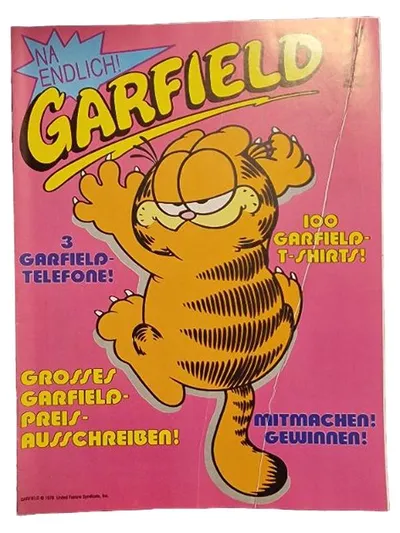 Garfield Comic Heft Jim Davis Großes Preisausschreiben