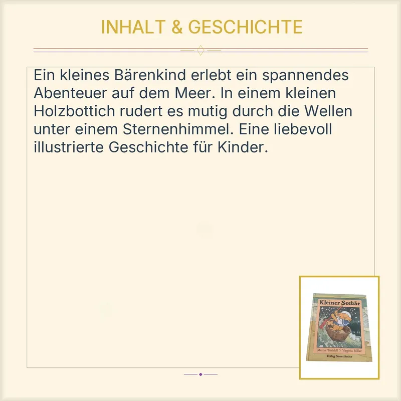 Kleiner Seebär Martin Waddell Virginia Miller Kinderbuch FISCHER Sauerländer 3
