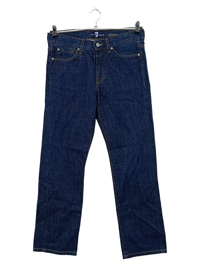 7 For All Mankind Herren Jeans Slimmy Slim Fit Blau W31
