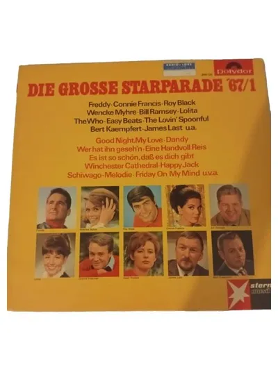 Die große Starparade 67, 1 - Polydor - Vinyl LP Schlager Pop
