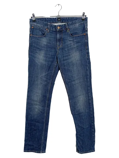 HUGO BOSS Jeans Regular Fit Damen Hose Denim Blau Gr. 42 W33 L32