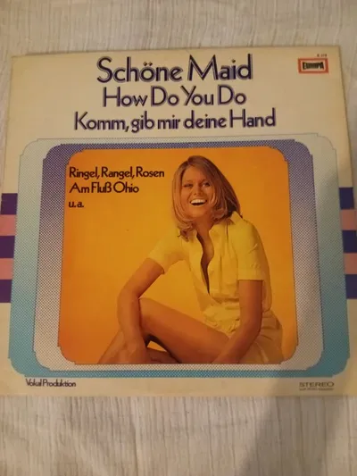 Schöne Maid How Do You Do Komm gib mir deine Hand EUROPA Vinyl LP Schlager