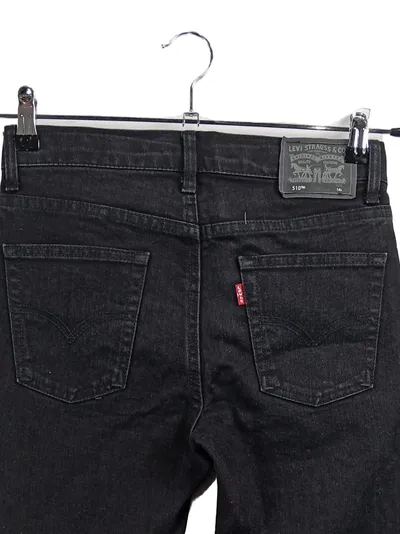 Levi's 510 Skinny Fit Jeans Kinder Jungen Schwarz Gr. 164 (14A)